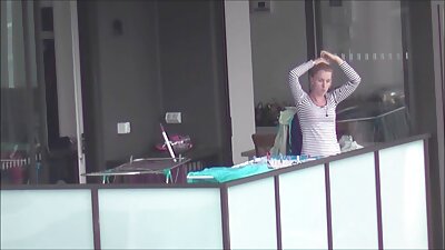 아마추어 어두운 머리 꿀 Anna 도착 부딪 혔어요 그래서 단단한 부터 뒤에